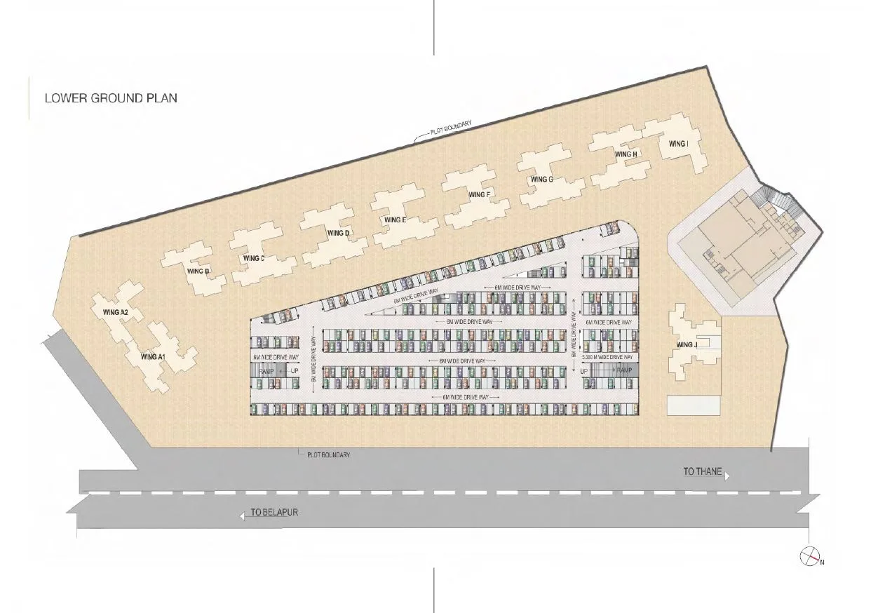 Green World Lower Ground Level Plan