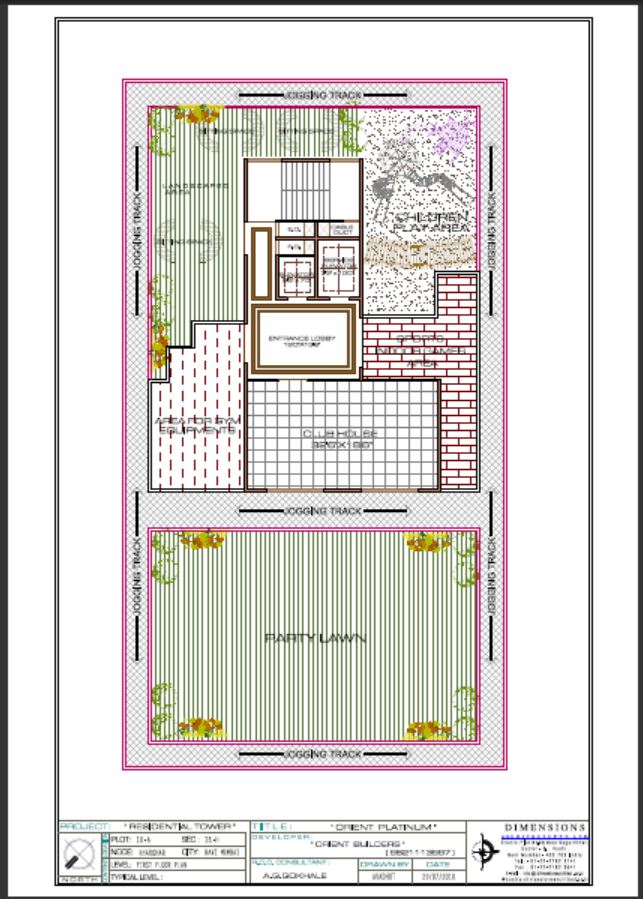 1 Floor plan