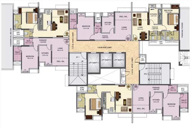 Puranik Hometown Floor Plan