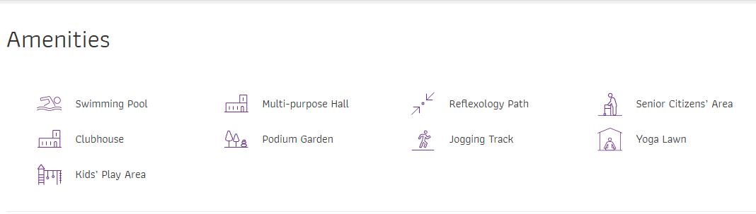 Puranik Hometown Amenities