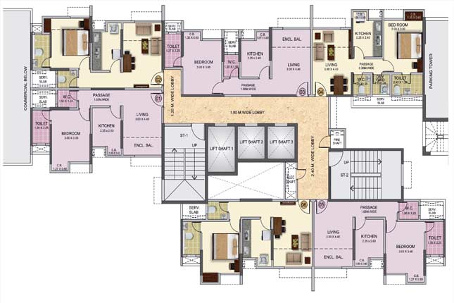 Puranik Hometown Floor Plan