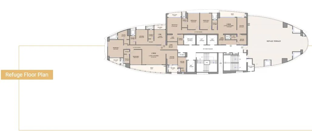 SIgnia High Refuge Floor Plan