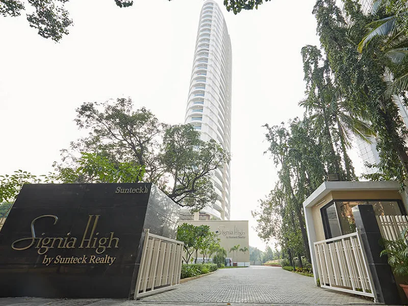 Sunteck Signia High Exterior Gate
