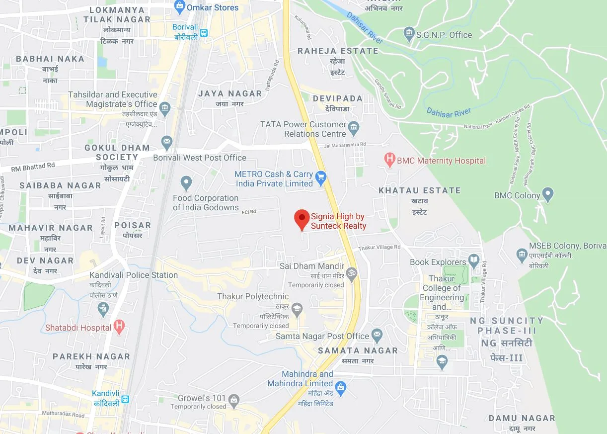 Sunteck Signia High Location