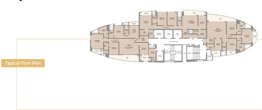 SIgnia High Typical Floor Plan