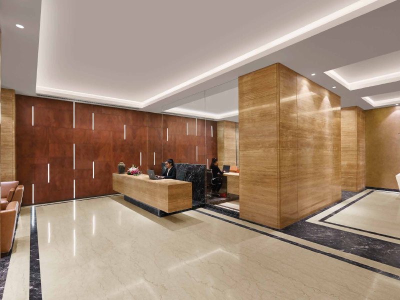 Sunteck Signia Grand Entrance Lobby