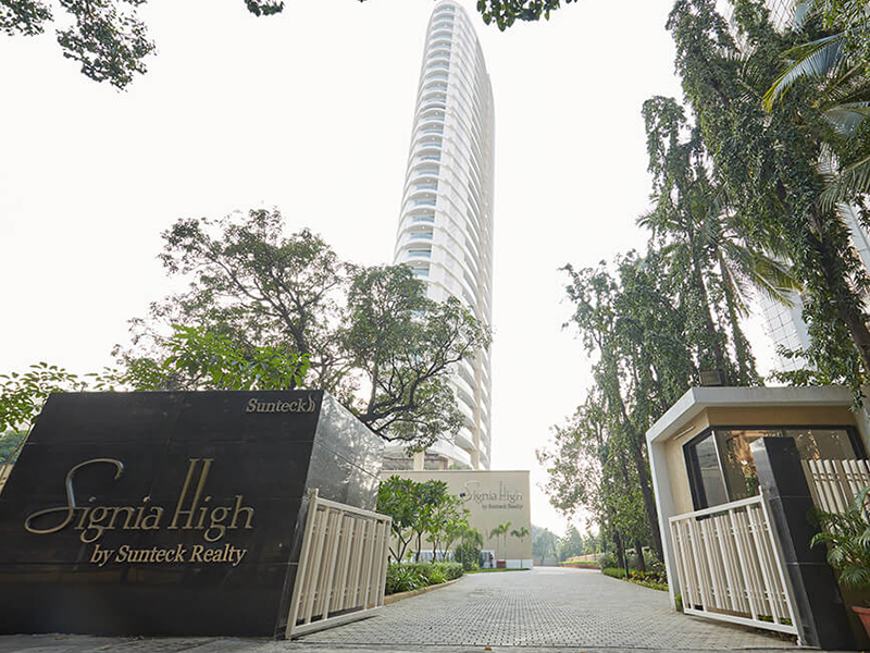 Sunteck Signia High Exterior Gate