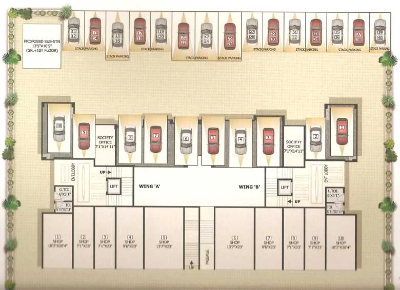 Ground floor plan