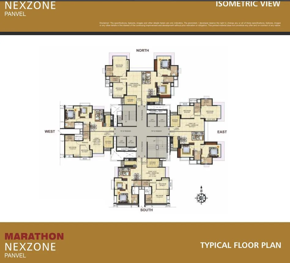 Marathon Nexzone Typical Floor Plan
