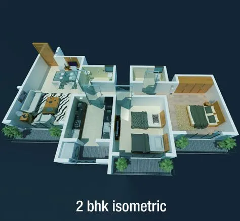 1BHK Flats on Rent in Man Opus, Mira Road