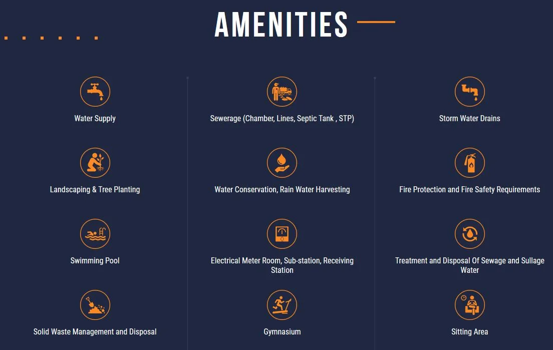Ekta Invictus Amenities