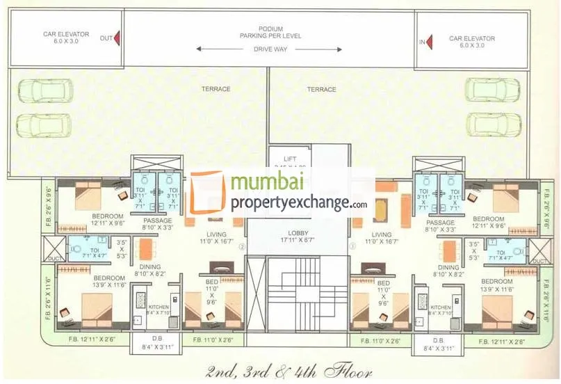 2 Flats on Rent in Rishabh Heights, Andheri East