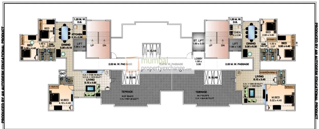 22nd Floor Plan