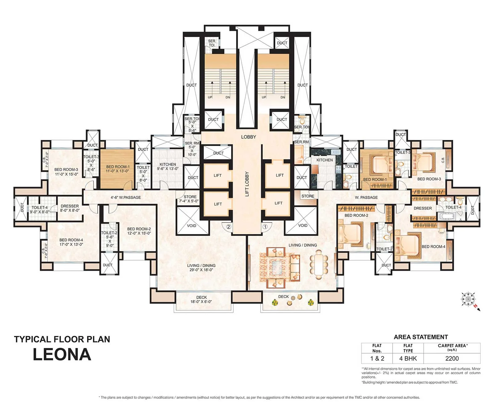 Rodas Enclave Typical Floor Plan