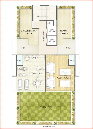 Floor Plan I