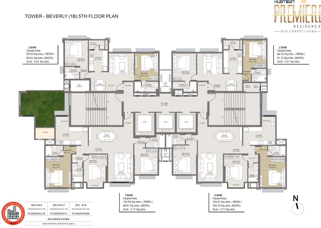 Premiere Beverly Typical Plan