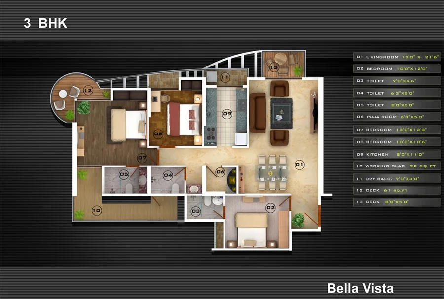 Floor Plan I