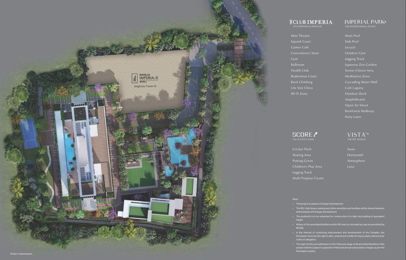 Raheja Imperia Layout Plan