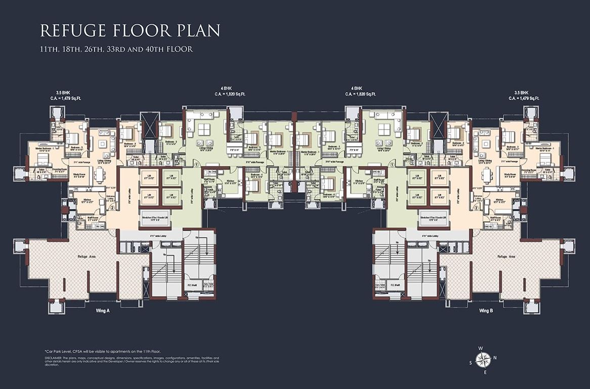 Raheja Imperia Refuge Floor Plan