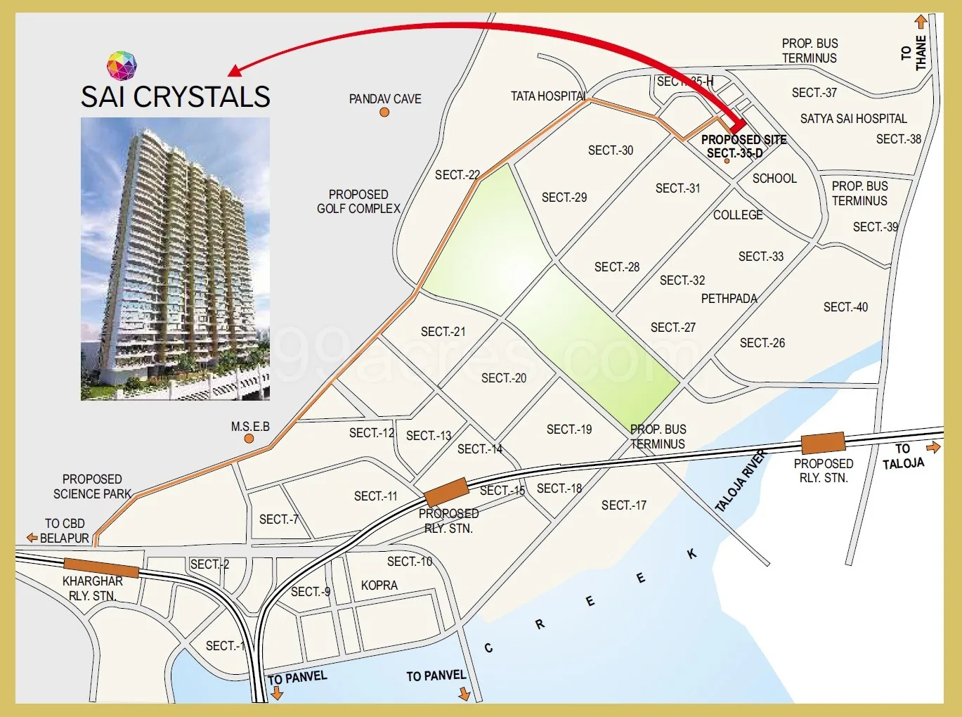 Sai Crystal Location