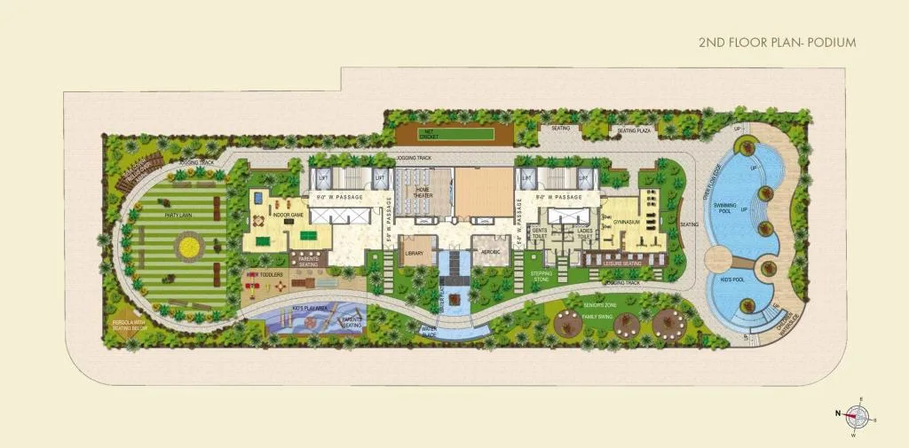 Sai Crystal Podium Floor Plan