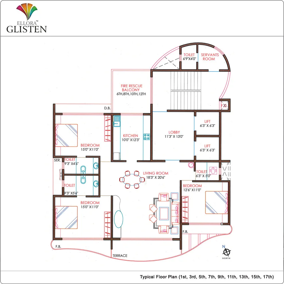 Floor Plan I