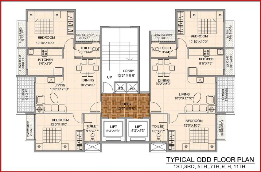 Floor Plan I