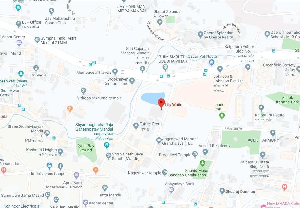 Lily White Location map