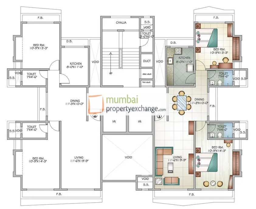 5 Flats for Sale in Indrayani, Prabhadevi