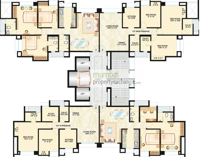 Vidhisha Floor Plan
