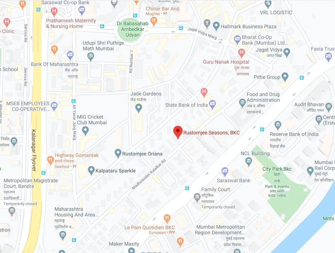 Rustomjee Seasons Location Map