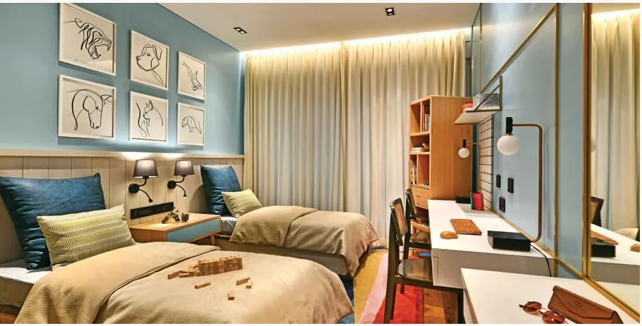 Rustomjee Seasons Sample Bedroom 2