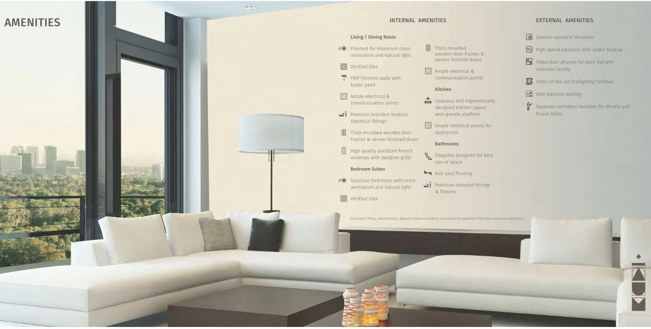 Tridhaatu Aum Amenities