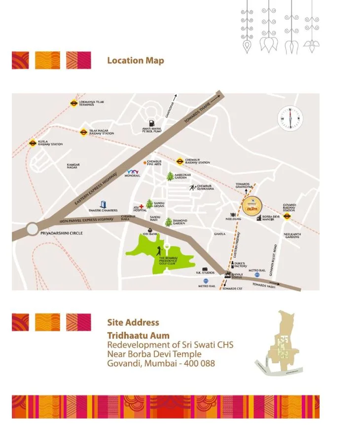 Tridhaatu Aum Location Map