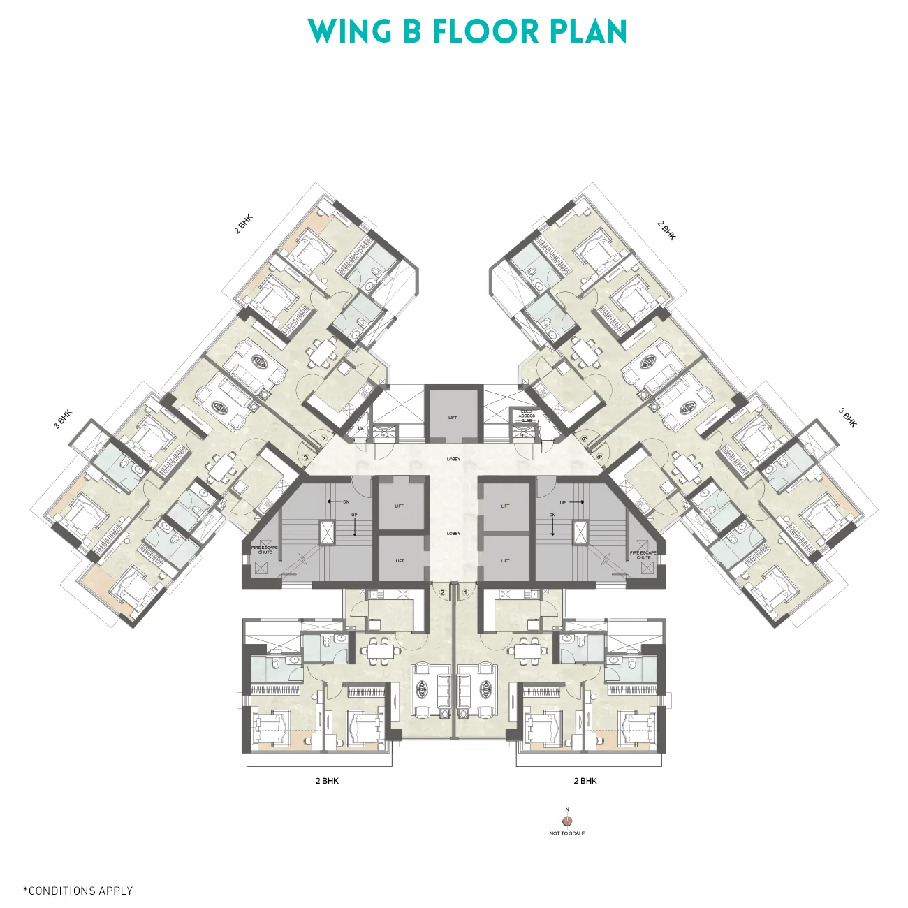 Kalpataru Crest Wing B Flrpln