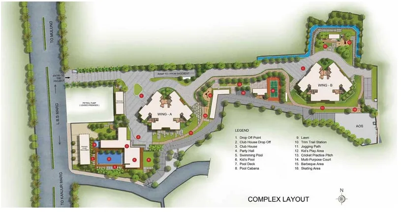 Kalpataru Crest LayoutPlan