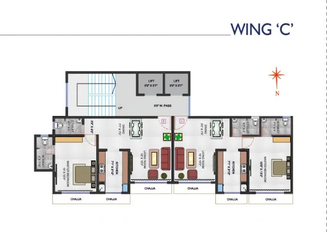 C Wing