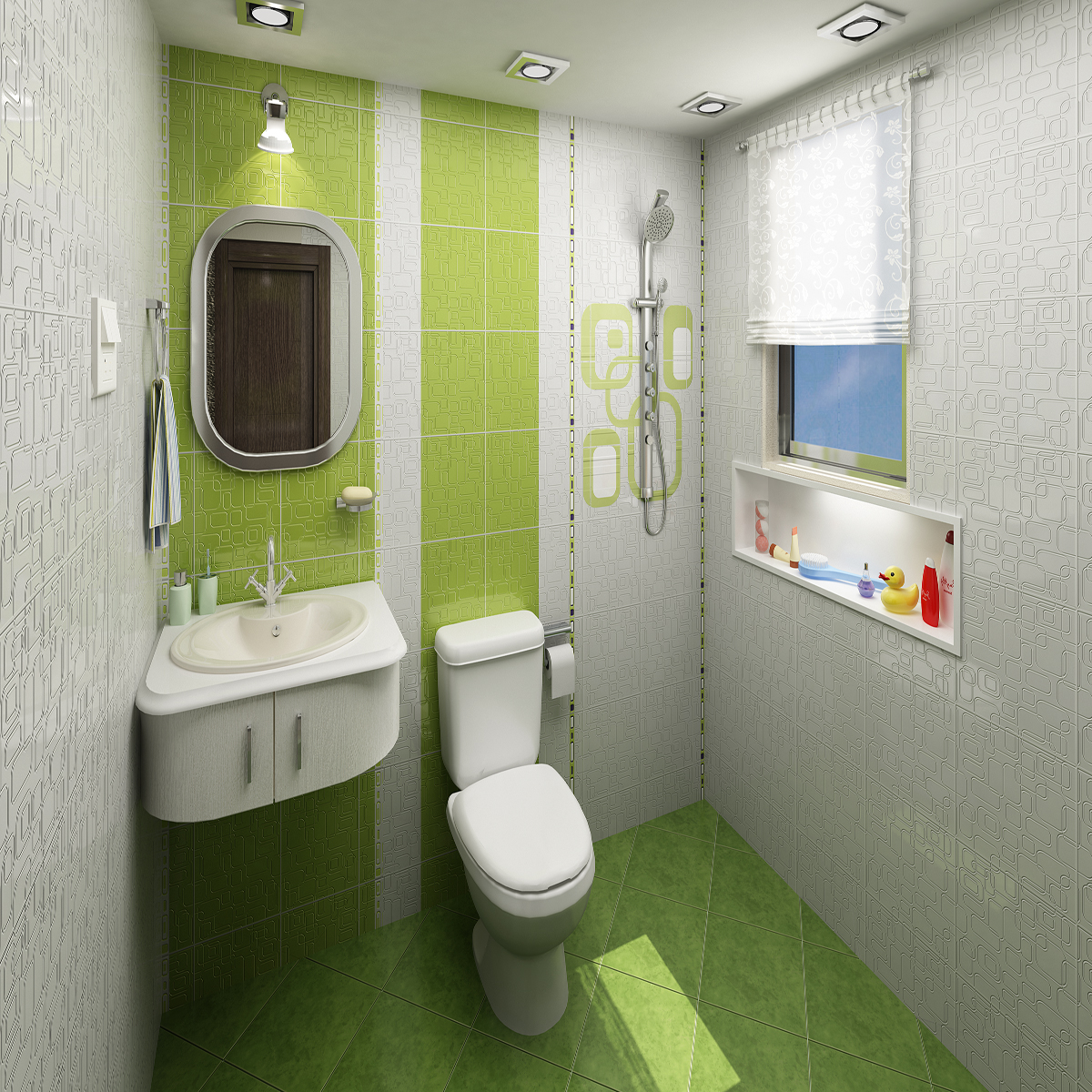 Bathroom plan