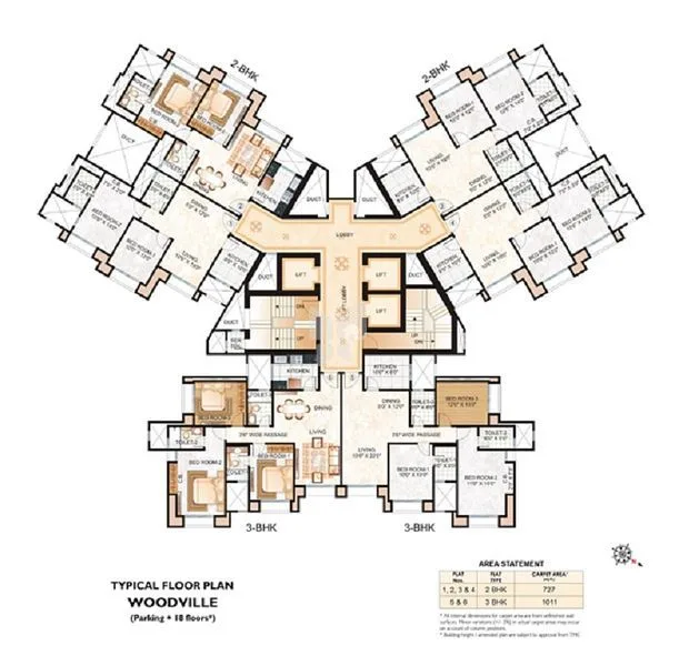 Rodas Enclave Woodville Typical Floorplan