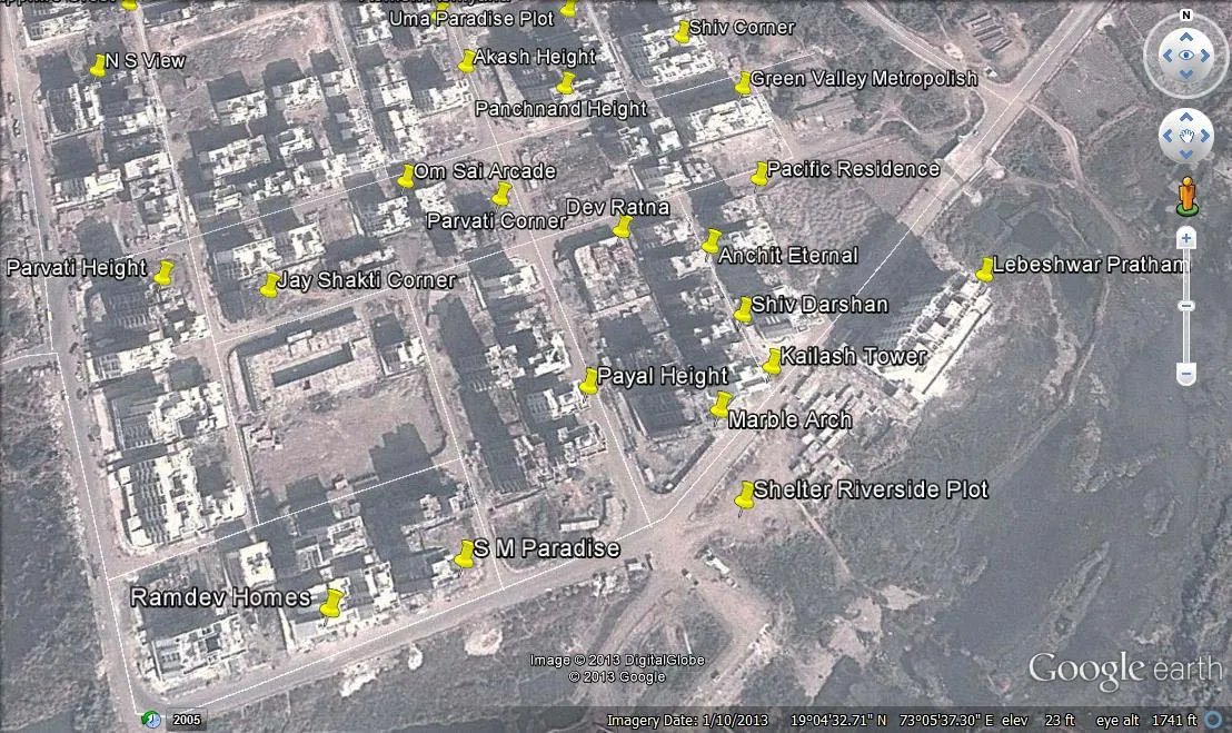 2 BHK Flats on Rent in Kailash Tower, Taloja