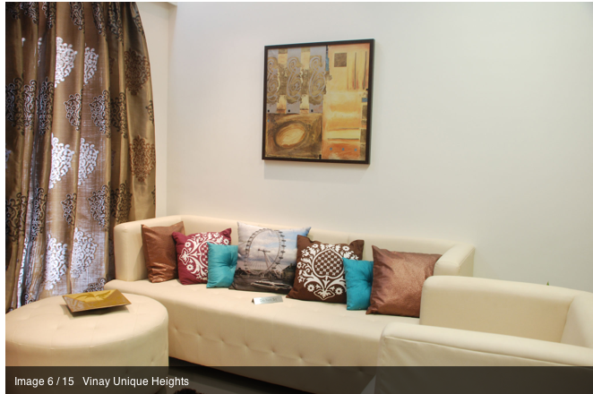 Sample flat Living room