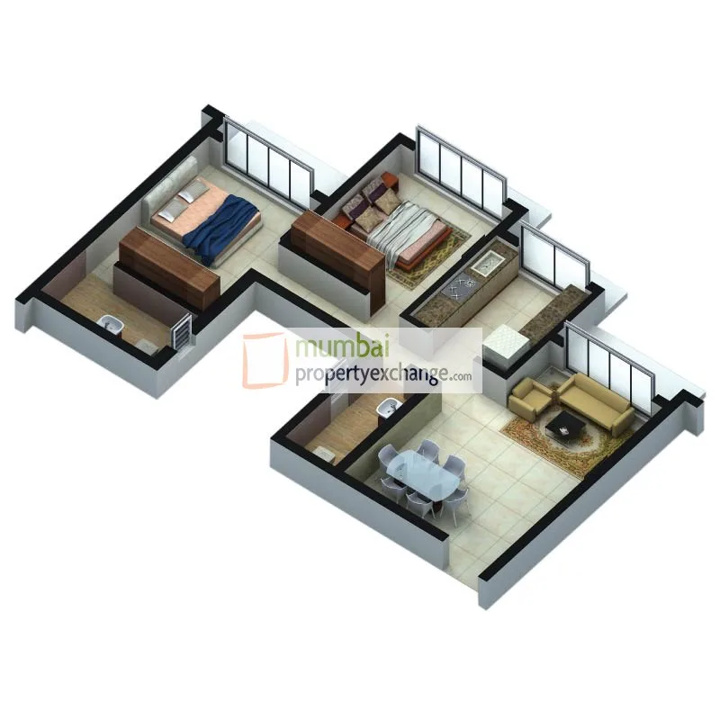 2BHK Plan