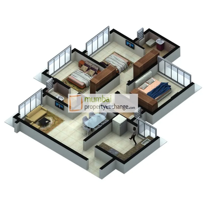 3BHK Plan