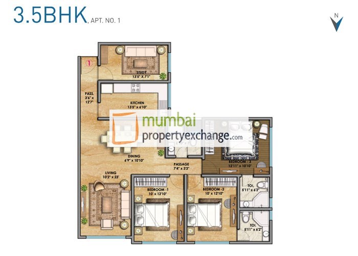 3.5BHK