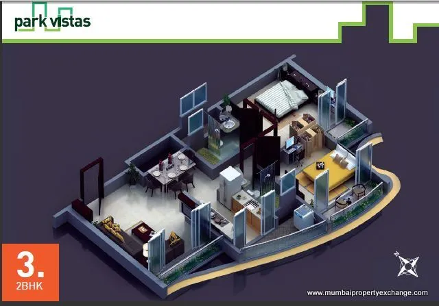 3 Flats for Sale in Park Vistas, Andheri West