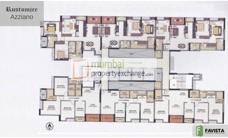 Floor plan 3 BHK
