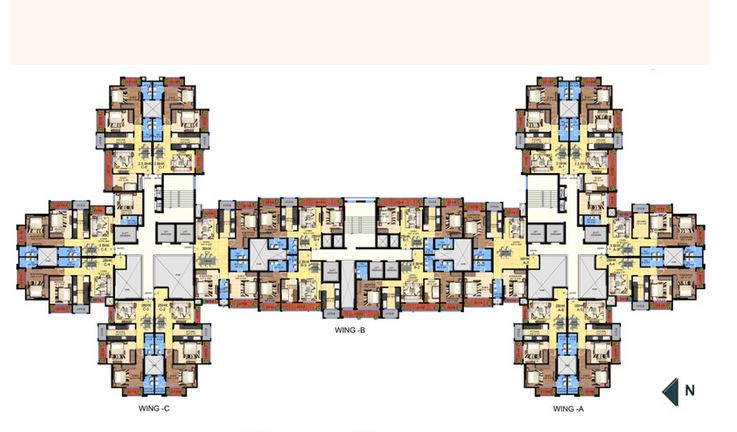 Hillcrest Typical Floor Plan