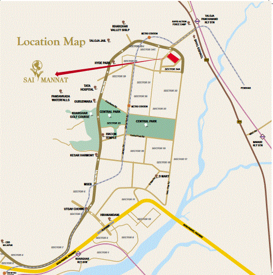 Sai Mannat Location Map