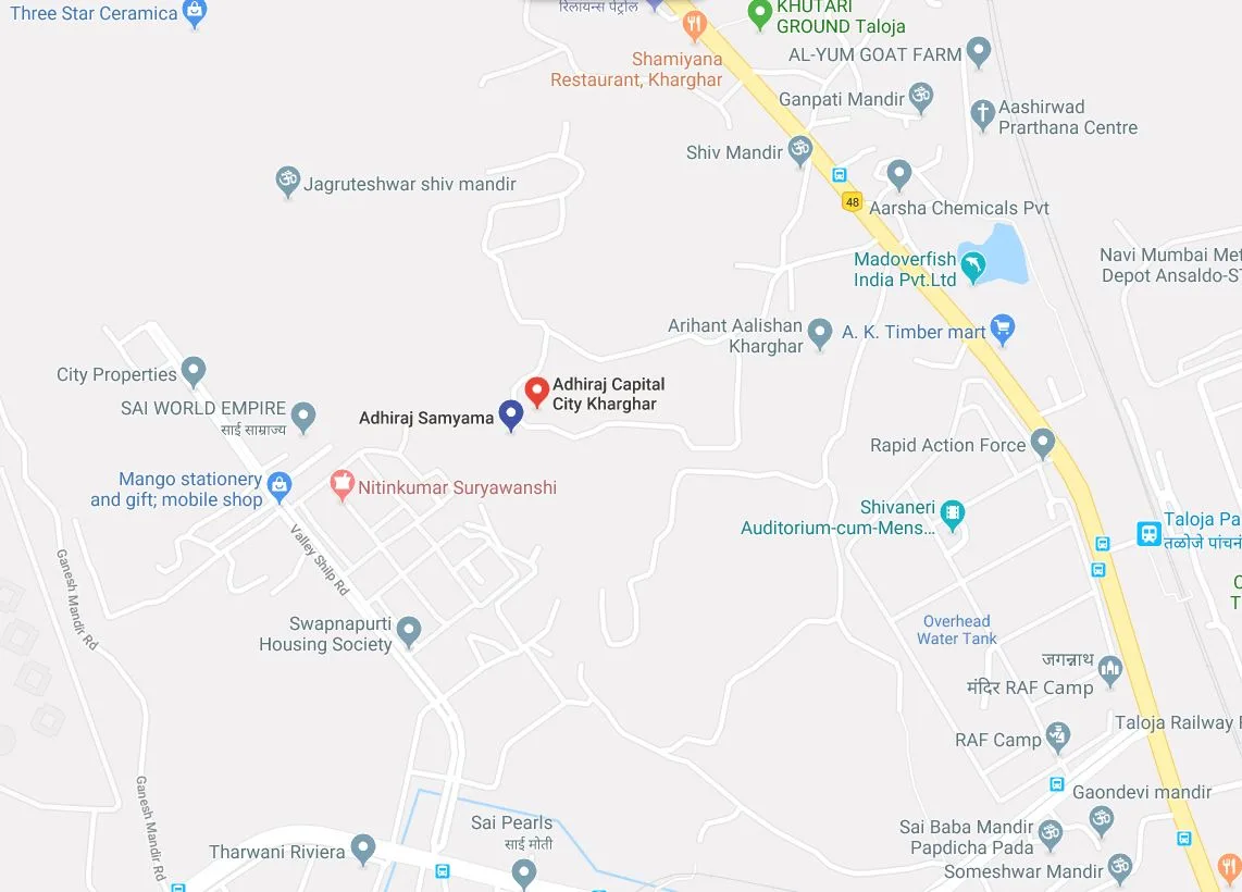 Adhiraj Samyama Loctaion