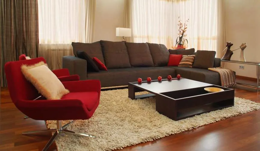 Blue Fortuna Living Room